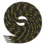 Di Ficchiano Polyester Schnürsenkel - schwarz/gelb - 210 cm