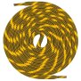 Mount Swiss© Polyester Schnürsenkel - Muster 2 - gelb/schwarz - 90 cm