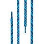 Di Ficchiano Polyester Schnürsenkel - Twist - dunkelblau/hellblau - 130 cm