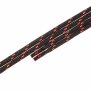 Swissly Schnürsenkel - schwarz/rot - 90 cm