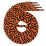 Swissly  Schnürsenkel - Twist - schwarz/orange - 60 cm