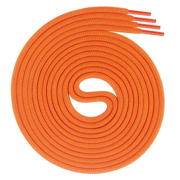Swissly Polyester-Schnürsenkel - orange -  100 cm