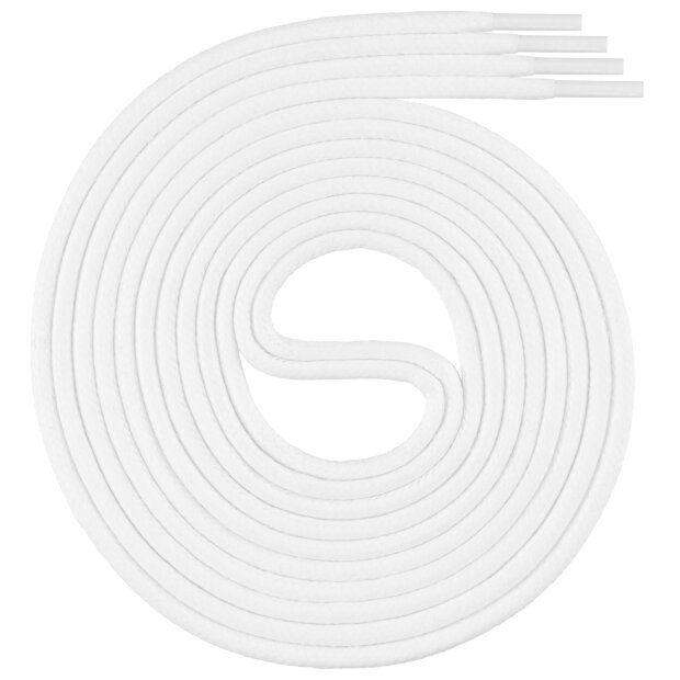 Swissly Premium Schnürsenkel - weiß - 120cm