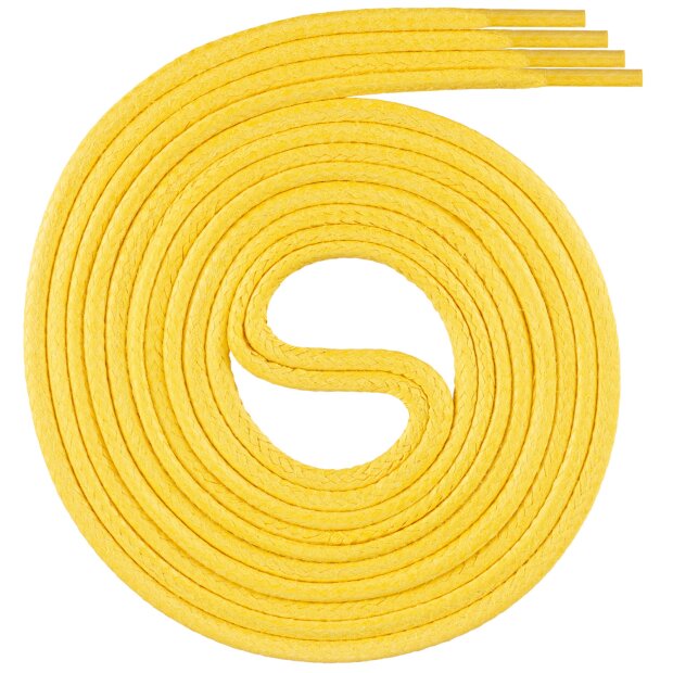 Swissly Premium Schnürsenkel - gelb - 110cm