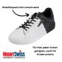 Mount Swiss - Elastische Schnürsenkel mit Metallkapseln - ohne binden - für Sneaker, Laufschuhe, Sportschuhe