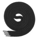 Di Ficchiano Polyester Schn&uuml;rsenkel - schwarz - 130 cm