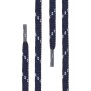Di Ficchiano Polyester Schnürsenkel - dunkelblau/grau - 100 cm